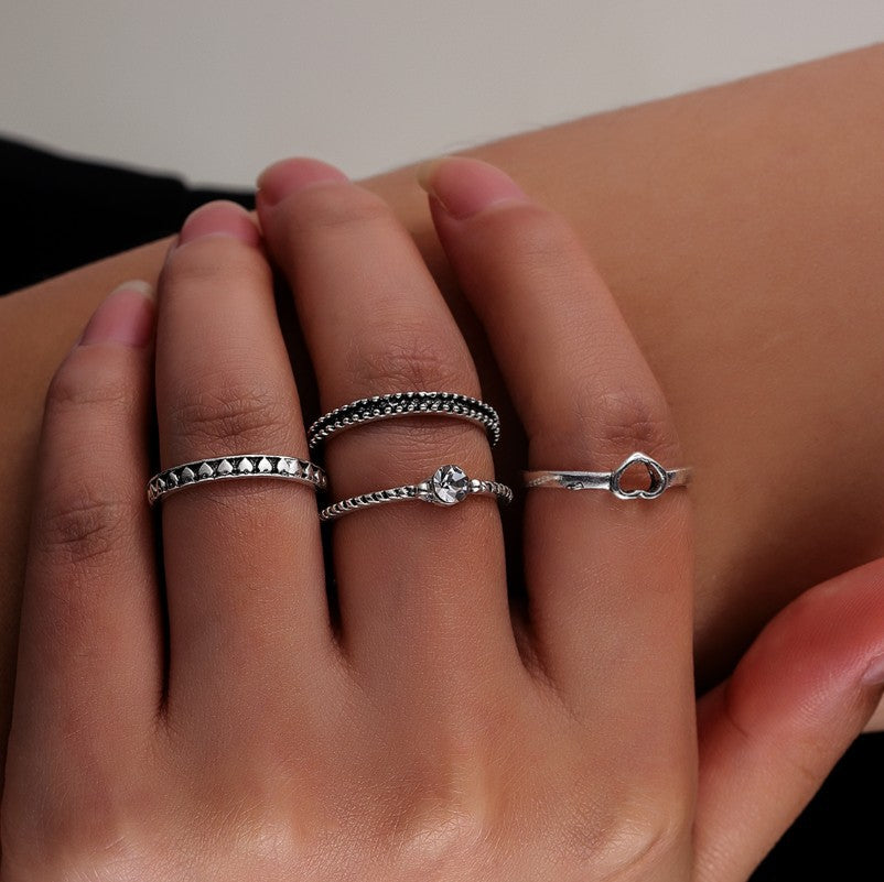 Womens Stylish Minimalis Vintage Ring