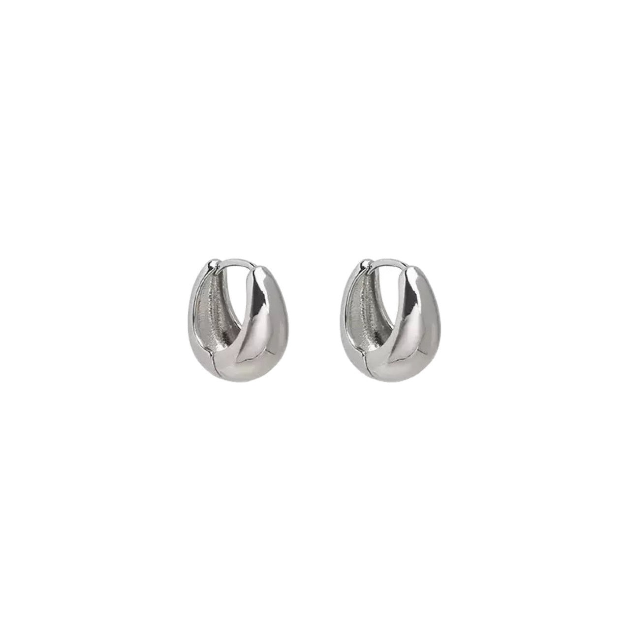 Geometric Polished Arc-shaped Ear Cuffs That Go With Everything