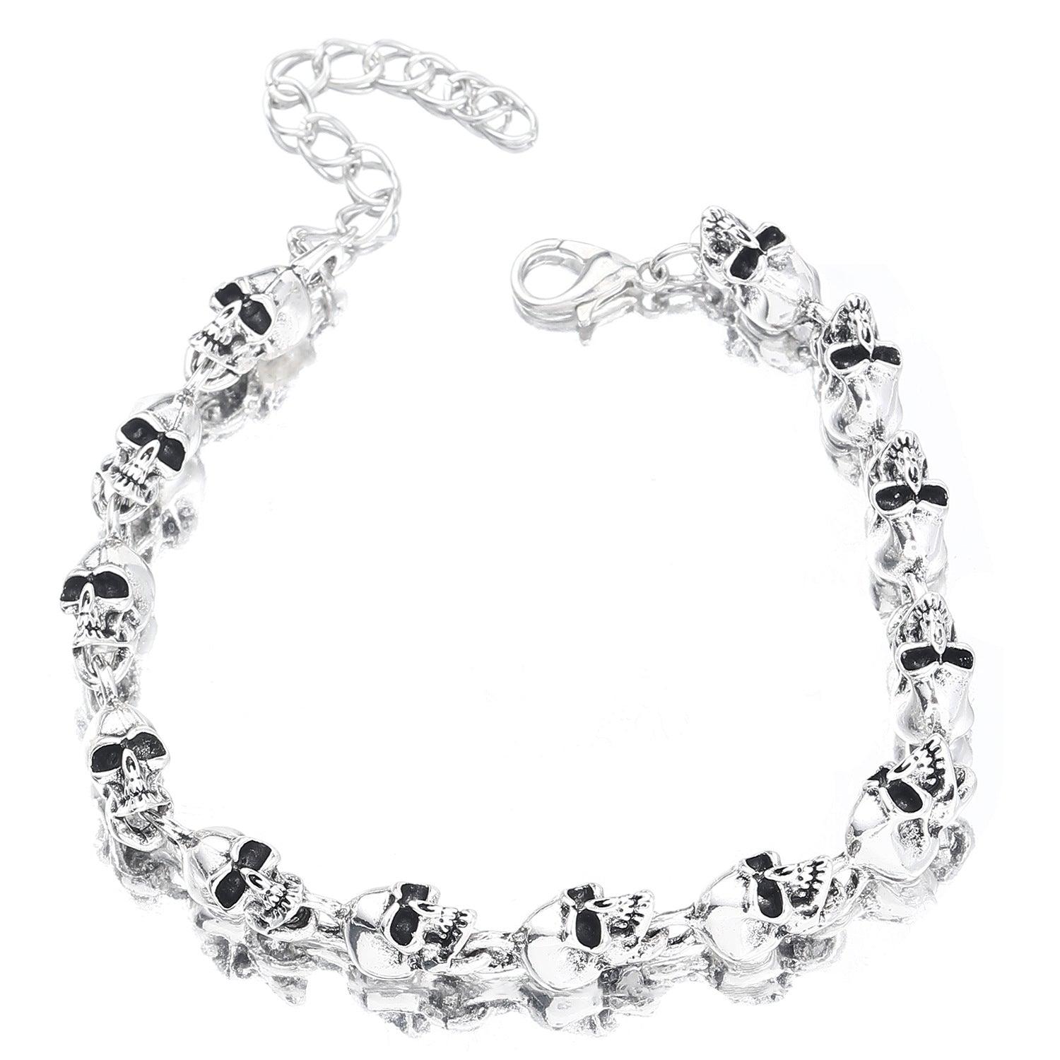 Men's Retro Creative Personalized Skull Metal Bracelet