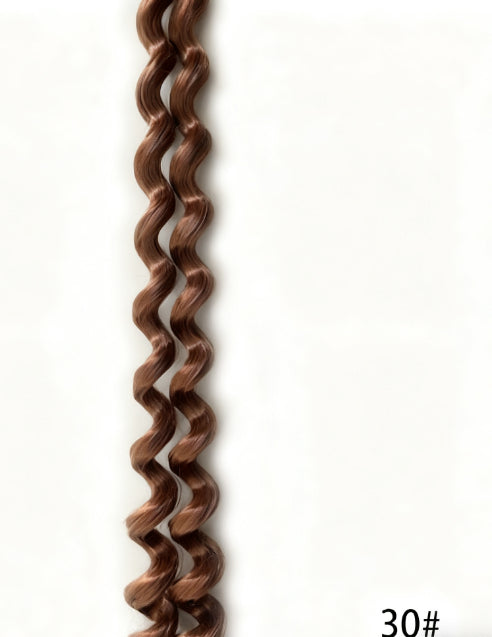 24in150g Italy curls Deep twist boho curls Crochet Hair