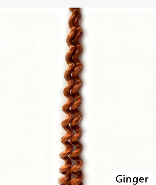 24in150g Italy curls Deep twist boho curls Crochet Hair