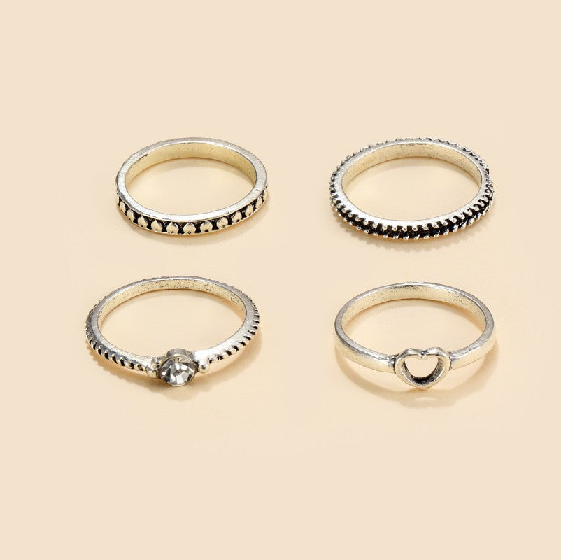 Womens Stylish Minimalis Vintage Ring