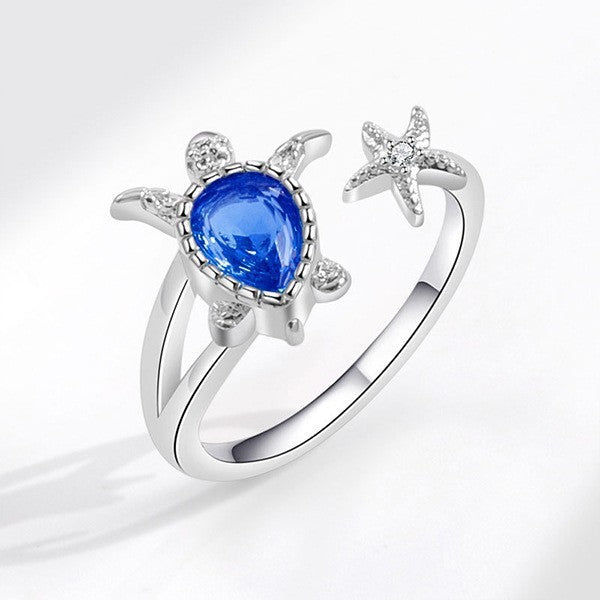 Elegant Turtle Ring For Womens Fashion